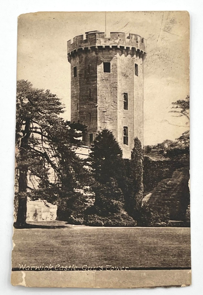 Warwick Castle England Guy’s Tower Postcard Frith’s Series Early 1900s