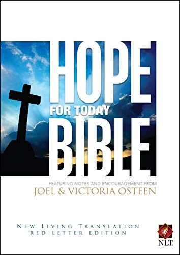 Hope for Today Bible - Hardcover, by Osteen Joel - Very Good b