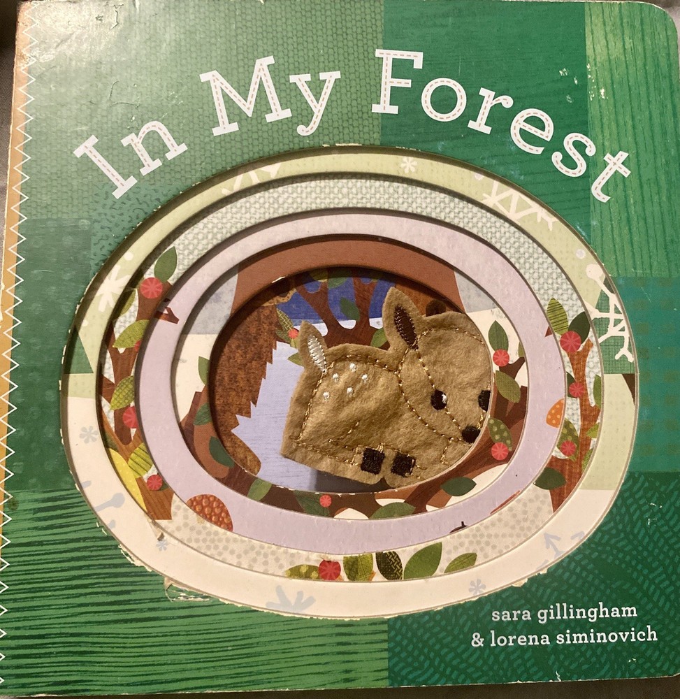 In My Forest Finger Puppet Board Book – Sara Gillingham & Lorena Siminovich