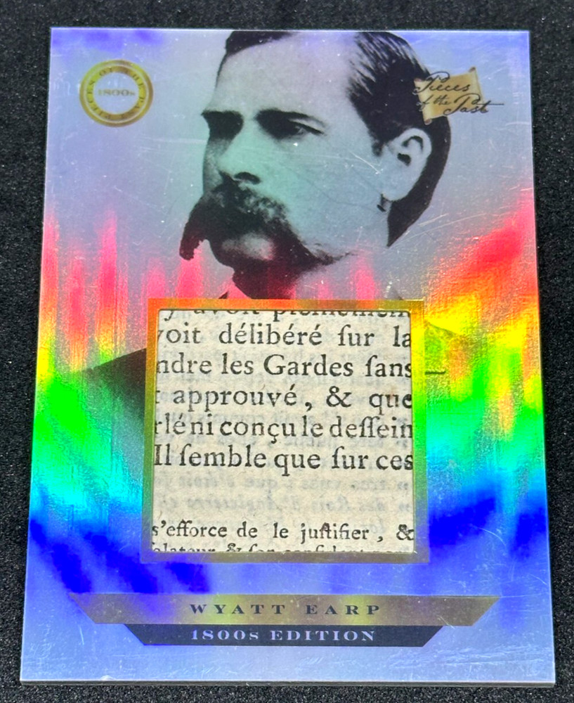 2024 Pieces of the Past 1800s Edition Wyatt Earp #141 Kaleidoscope Edition