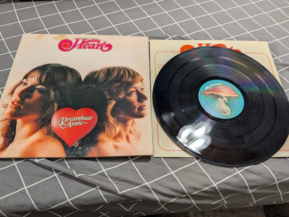 Heart Dreamboat Annie 1976 Mushroom Records MRS-5005 Rock Vinyl LP 70s