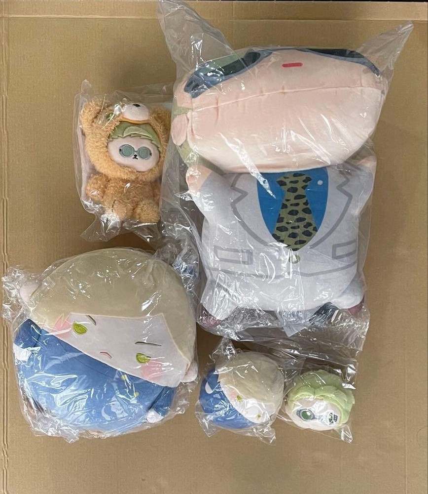 Jujutsu Kaisen Nanami Kento Plush Lot Prize Mascot Set Kuji  Anime