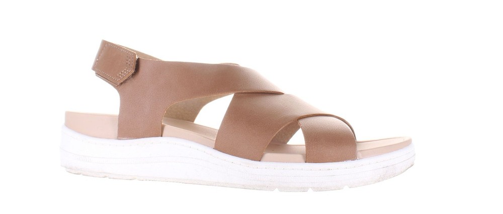 Dr Scholls Womens Time Off Sea Brown Slingback Sandals Size 9 7827194
