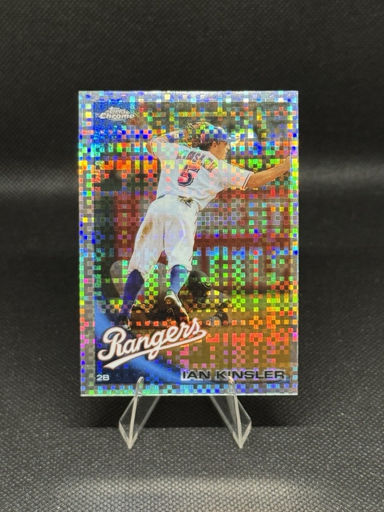 2010 Topps Chrome - Ian Kinsler #30 X-Fractor