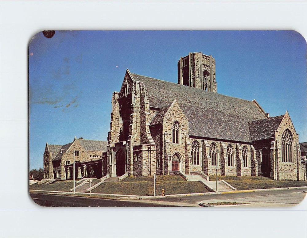 Postcard Idlewild Presbyterian Church Union Avenue Memphis Tennessee USA