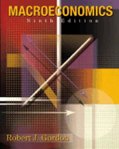 Macroeconomics by Robert J Gordon: Used