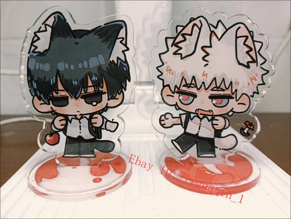 2Pcs The Summer Hikaru Died Tsujinaka Yoshiki Hikaru Q Ver Acrylic Figure Model