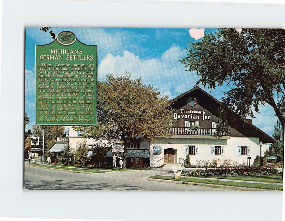 Postcard Frankenmuth Bavarian Inn Frankenmuth Michigan USA