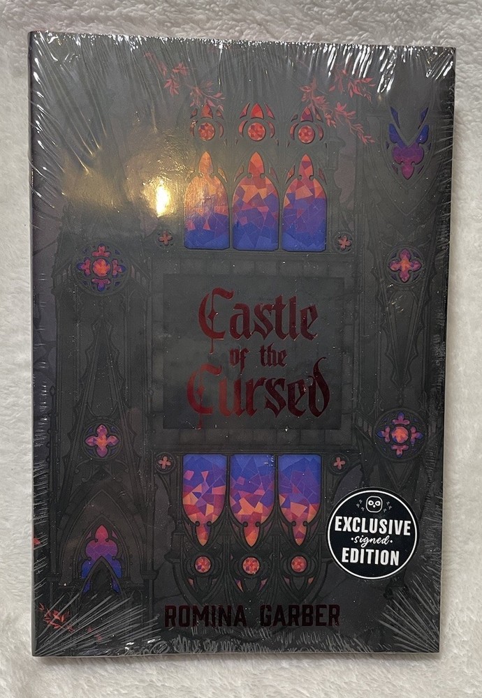 Castle Of The Cursed By Romina Garber Owlcrate Edition Signed Sprayed Edges
