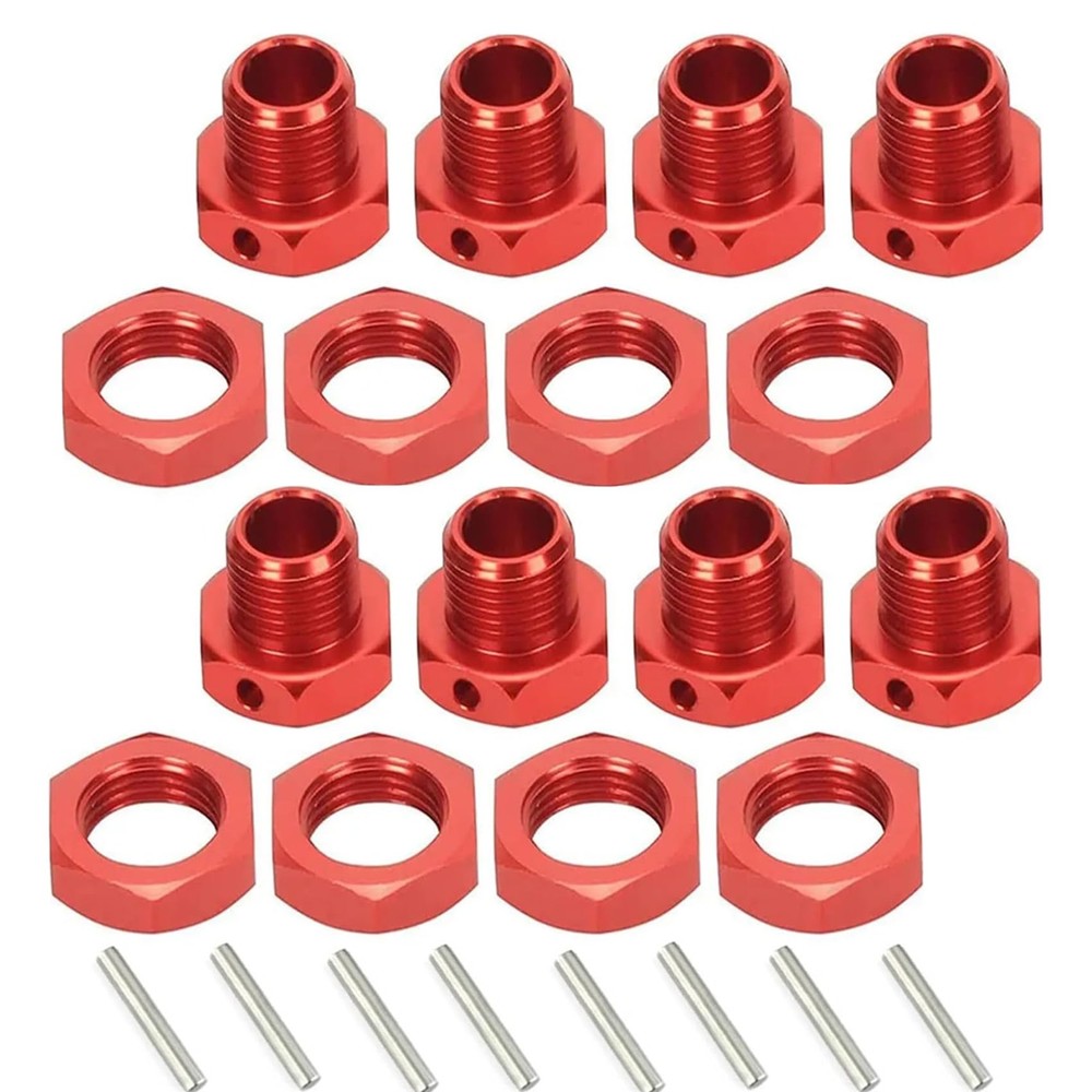 Aluminum 17mm Hex Wheel Nuts Adapter for Arrma 6s BLX Infraction Limitless Mojav