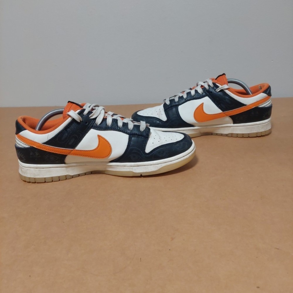 Nike Dunk Premium 2021 Low Halloween Black Orange White DD3357-100  SIZE 9.5