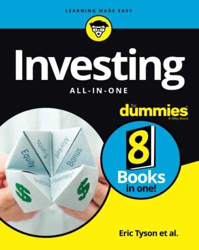 Investing All-in-One for Dummies (for - Paperback, by Tyson Eric - Very Good x