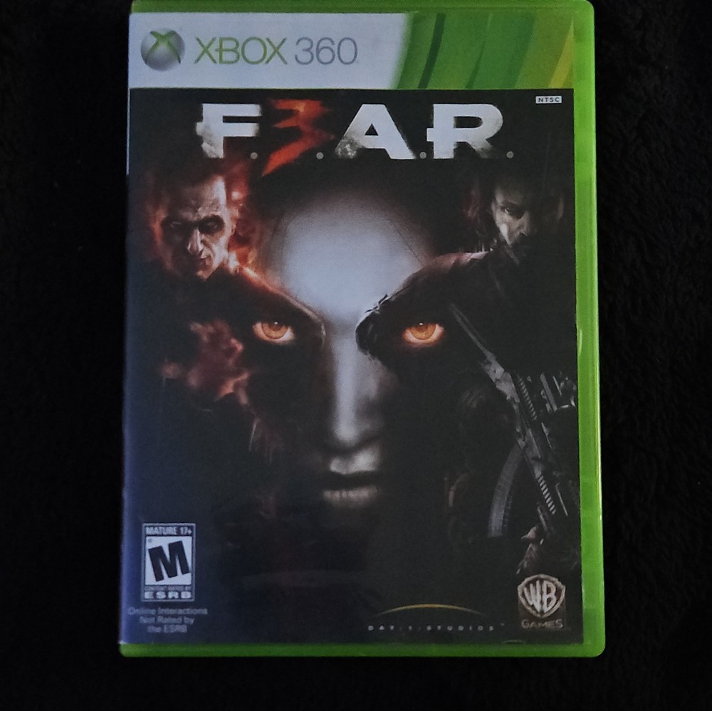 WB Games F.E.A.R. 3 Microsoft Xbox 360 NTSC-U/C M Disc & Case