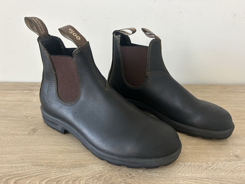 Blundstone 500 Chelsea Boot Unisex, US M (10), US W (12), Stout Brown