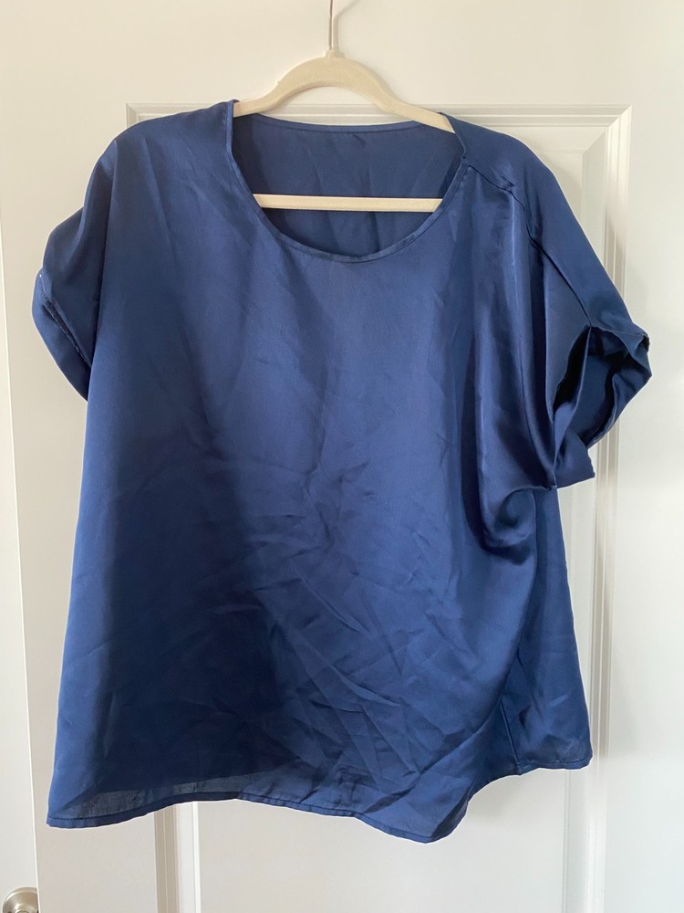 Women's short sleeve blouse top size XXL