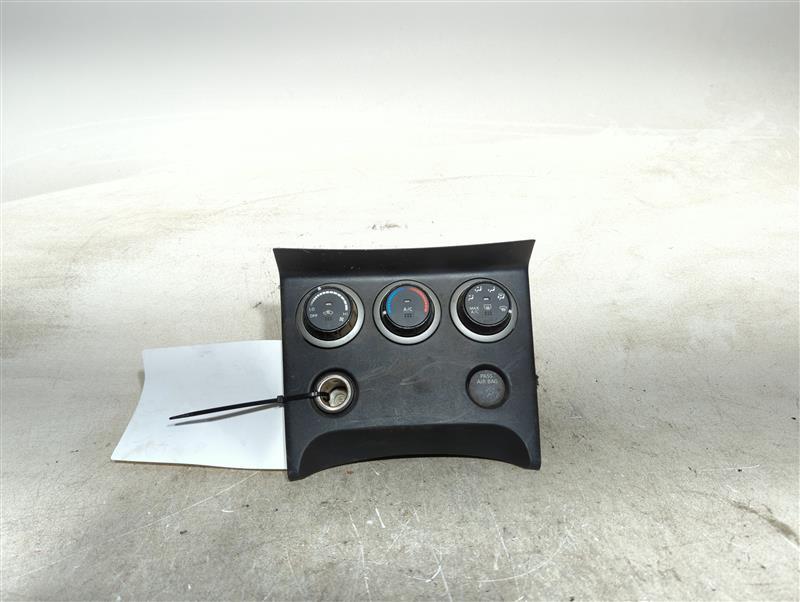 Used A/C Selector Switch for 2013 Nissan Rogue Manual Temperature Control