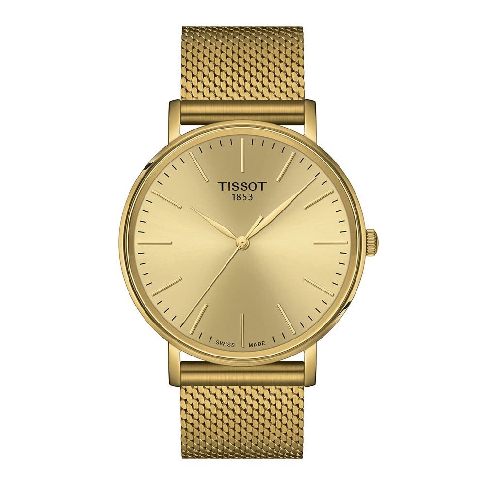 Tissot Everytime Gent 316L Stainless Steel Yellow Gold PVD Men's Watch