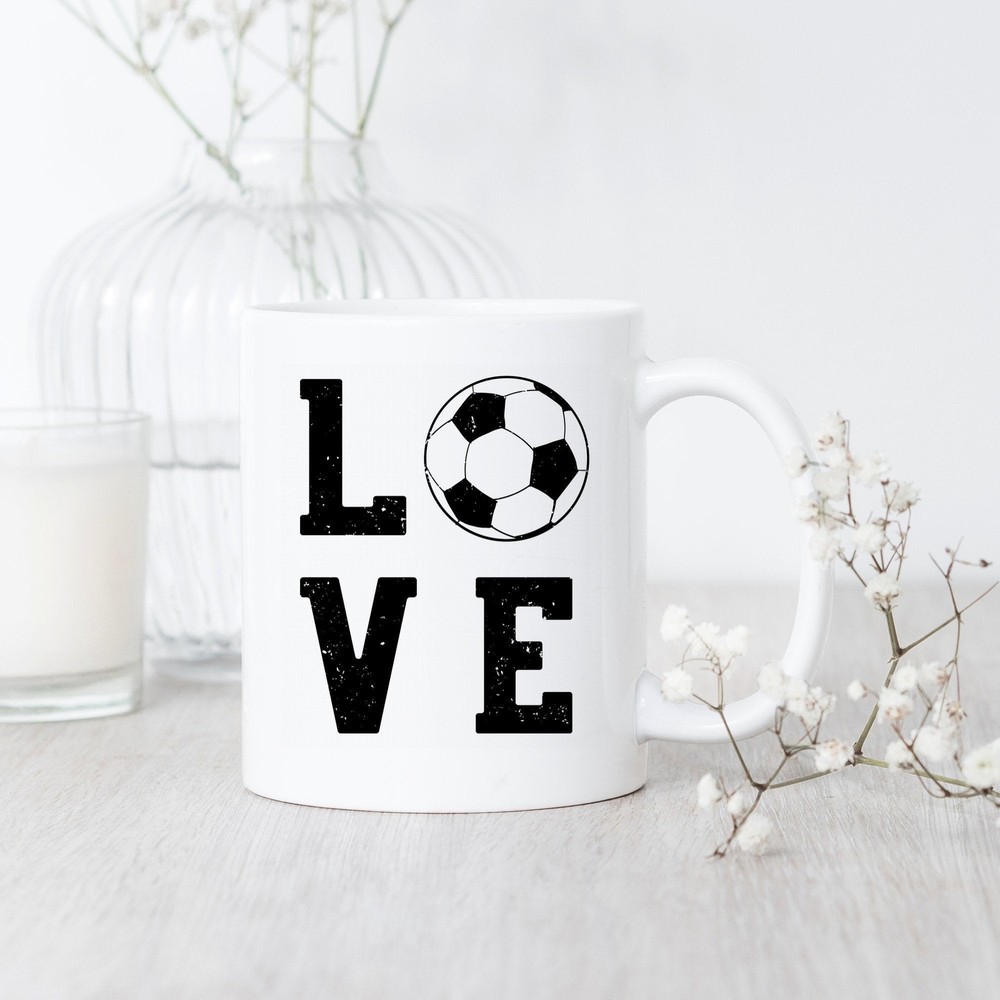 Soccer Love Mug - Perfect Gift for Players, Teams and Fans  