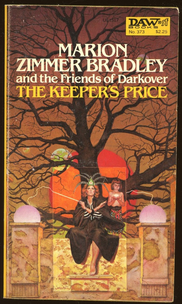 Fiction PB: THE KEEPER'S PRICE by Marion Zimmer Bradley. 1980. DAW 1st printing.