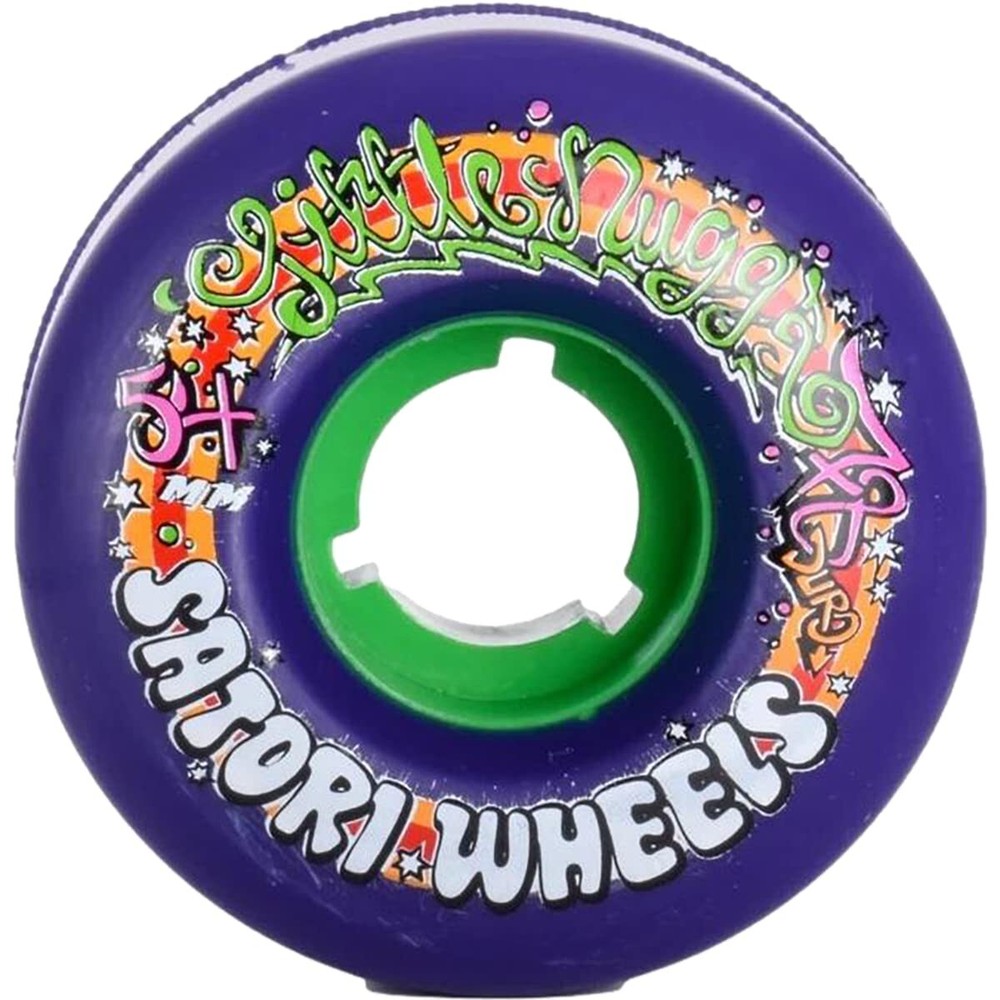 Satori Goo Ball Lil Nuggs 54mm 78a Purple Skateboard Wheels (Set of 4)