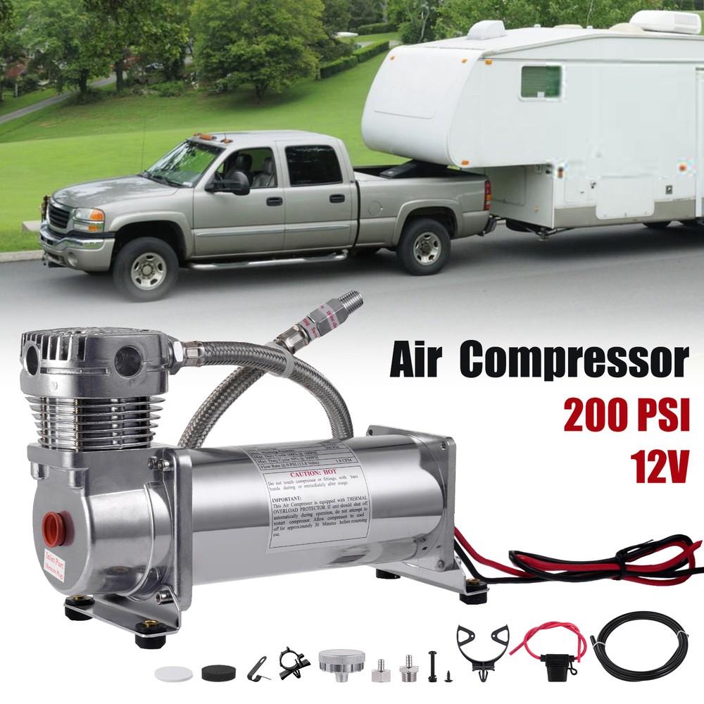 12V Portable Car Air Compressor Car Tire Inflator Electric Pump Auto For Truck n