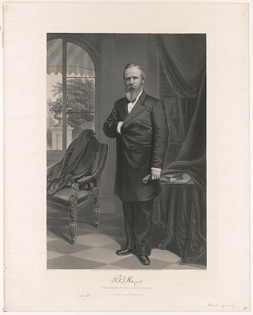 Photo:R.B. Hays. President of the United States