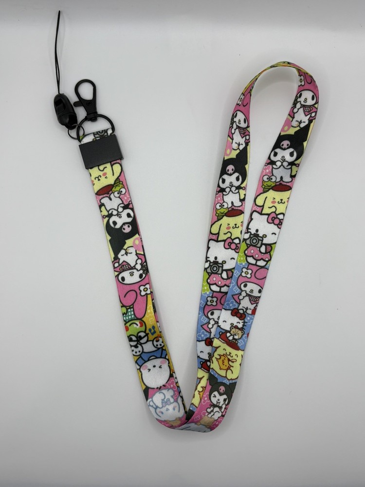 New Sanrio Hello kitty & Friends Lanyard/  Keychain Badge Card Holder