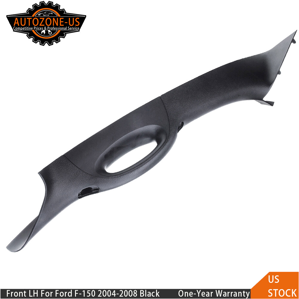 Front LH A-Pillar Interior Trim w/ Assist Handle For Ford F-150 2004-2008 Black