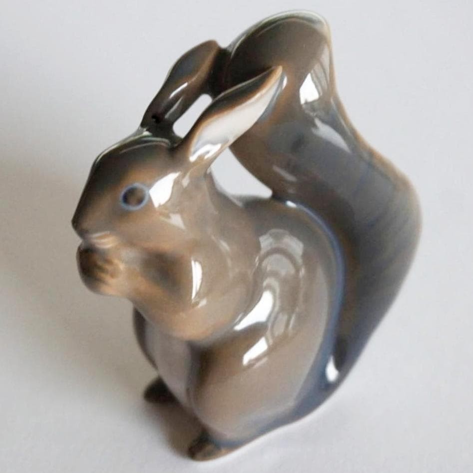 Royal Copenhagen Squirrel Figurine 1st Quality Denmark Used