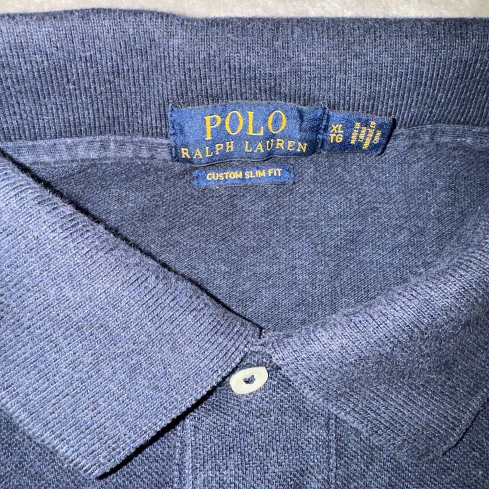Polo Ralph Lauren Mens Polo Shirt Custom Slim Fit XL
