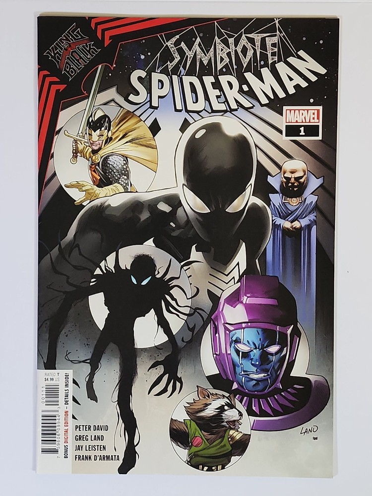 Symbiote Spider-Man King in Black #1 Cover A NM Marvel 2021 Land