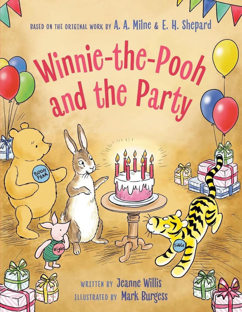 Winnie-the-Pooh and the Party by Jeanne Willis Hardcover Book