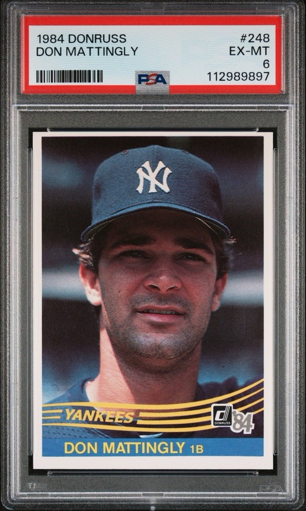 1984 Donruss - Don Mattingly #248 (RC)