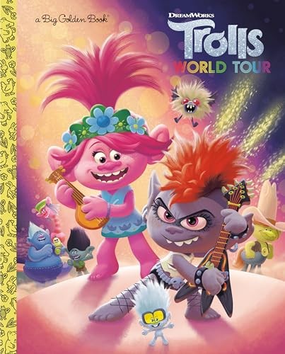 Trolls World Tour Big Golden Book (Dr..., Lewman, David
