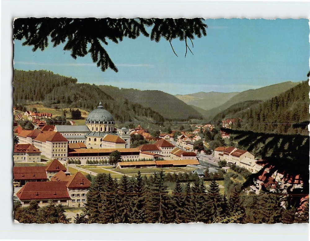 Postcard St. Blasien Germany