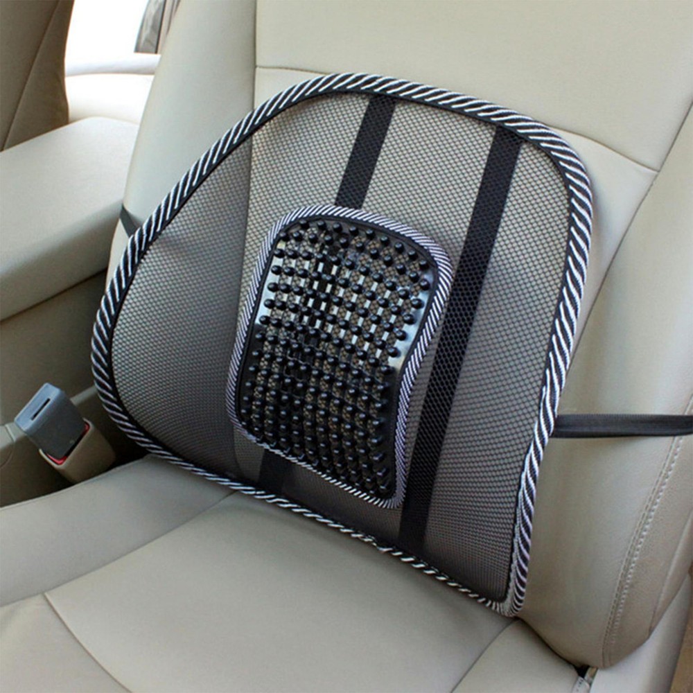 Mesh Back Support Car Seat Office Chair Lower Back Spinal Lumbar Pressure Relief