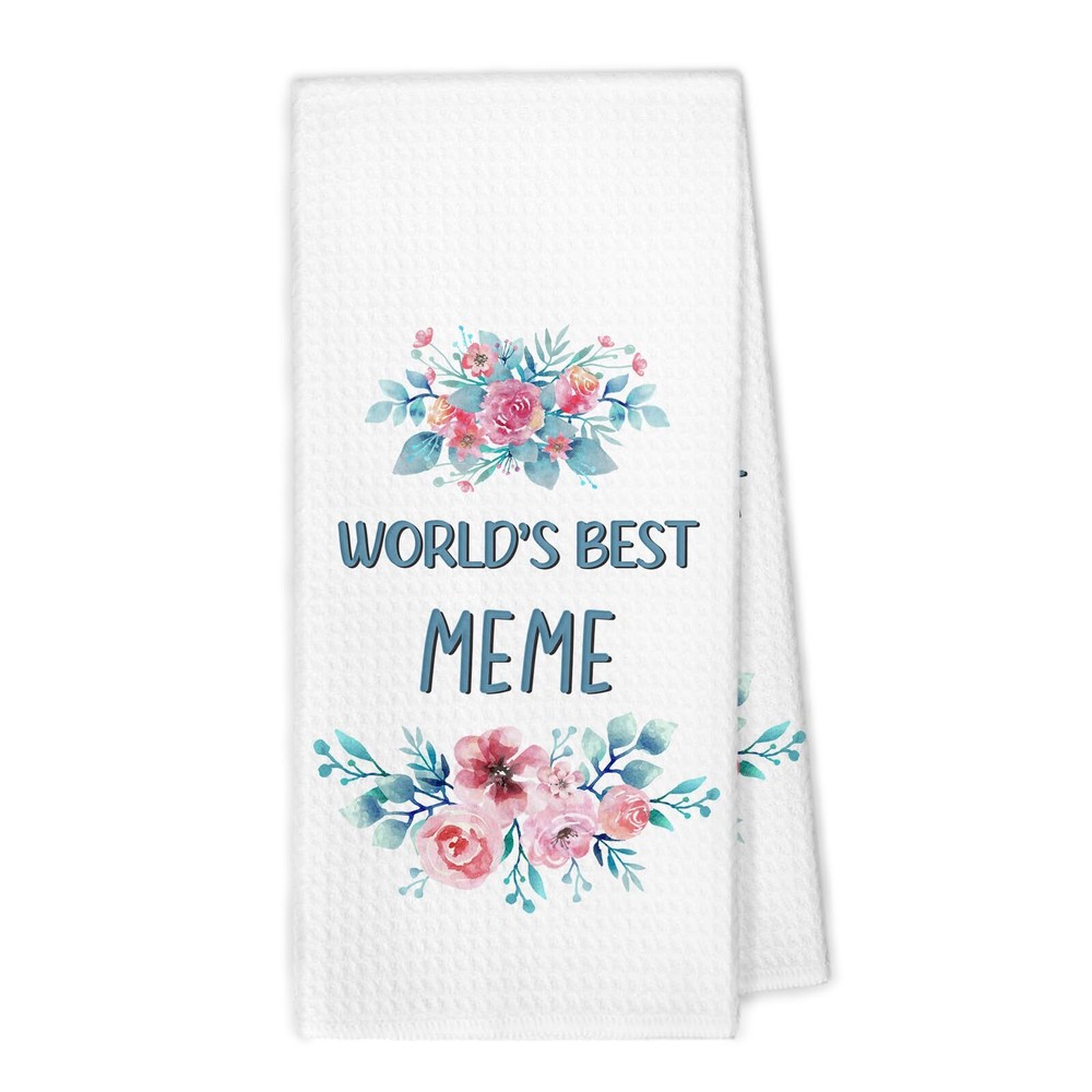 Meme Kitchen Towels Funny Dish Tea Towels Great Grandma Gifts