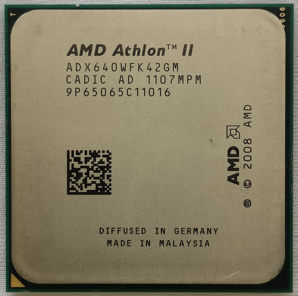 AMD Athlon II X4 640 Quad Core 3.0GHz AM2+/AM3 95W CPU