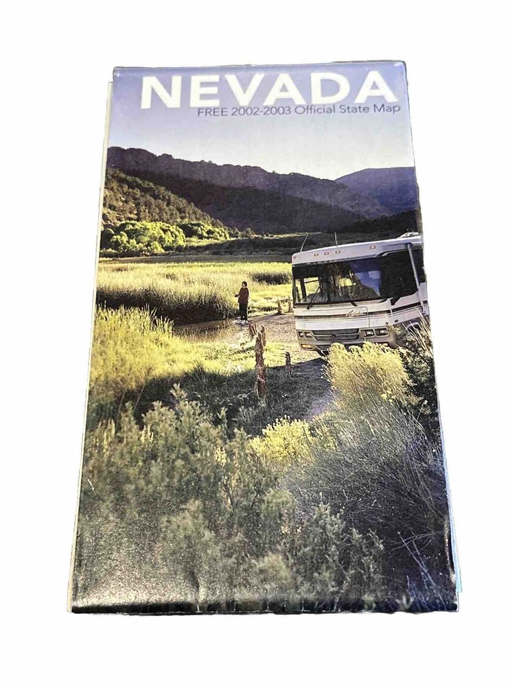 2002-2003 Nevada Official State Highway Travel Road Map