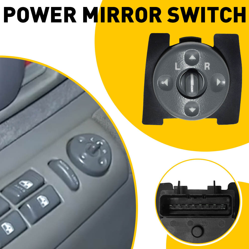 Power Mirror Switch Control Front Driver Side For 1999-2000 Cadillac Escalade
