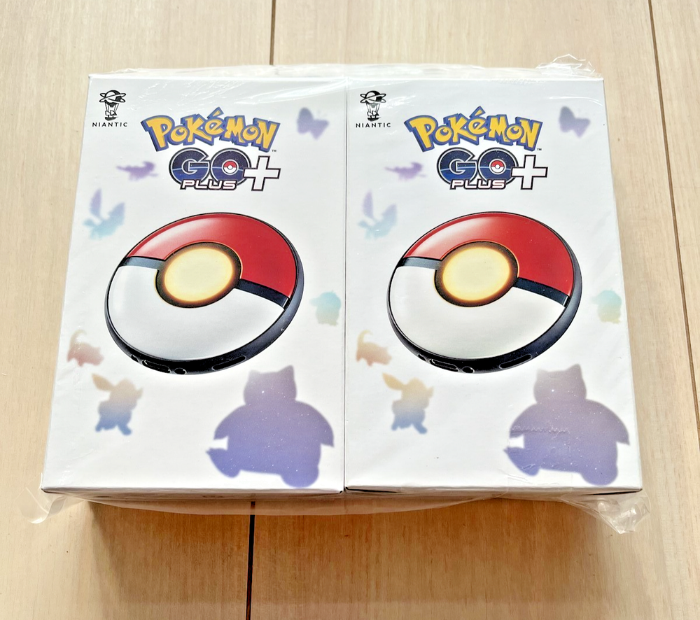 Pokémon GO Plus + Auto Catch Set of 2 Units Official Product Factory Sealed