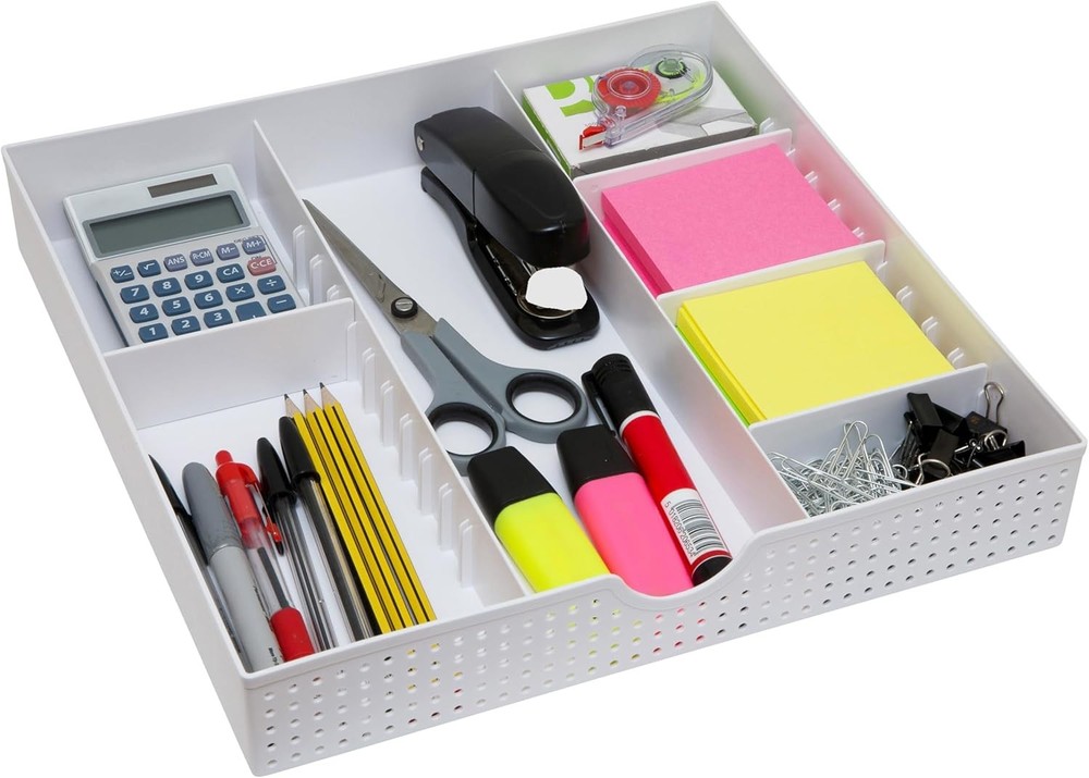 Drawer Organiser Tray for Office Stationary Supplies & Accessories - Desk Tidy