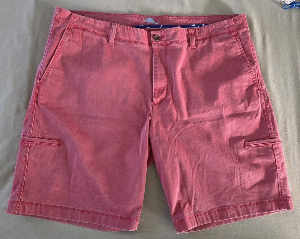 Tommy Bahama Boracay Shorts Men’s 42x10 Cotton TENCEL Stretch Cargo