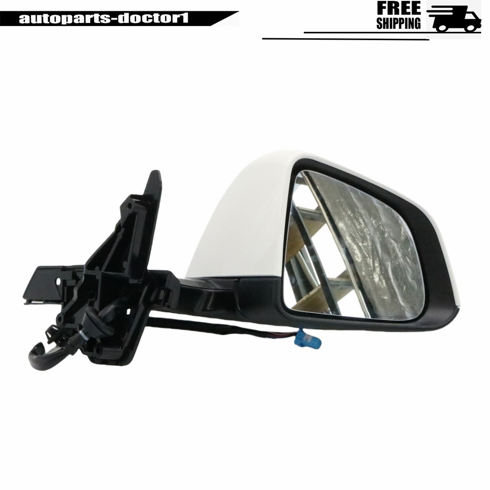 2020-2023 Tesla Model Y Front Right Auto-Dimming Mirror Assembly in White