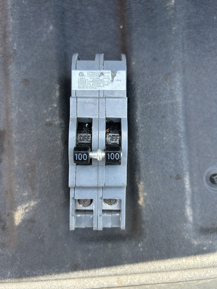 Zinsco New UBIZ-2100-1 2 Pole 100 Amp 1-1/2in Circuit Breaker 120/240V