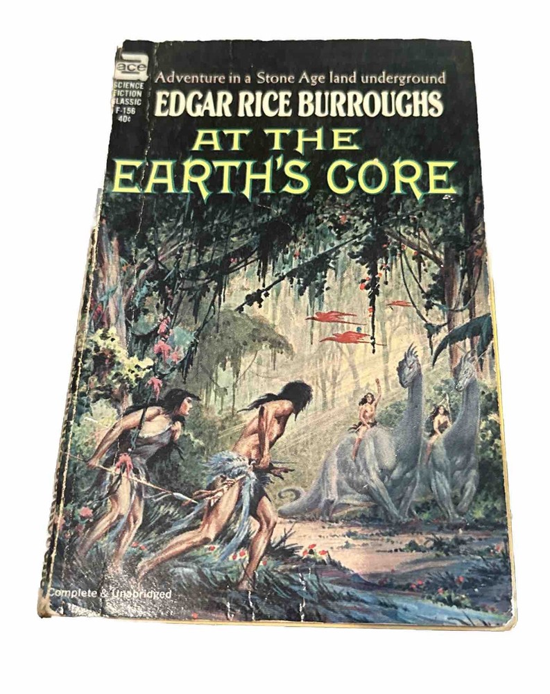 At the Earth’s core by Edgar Rice Burroughs   ACE book paperback