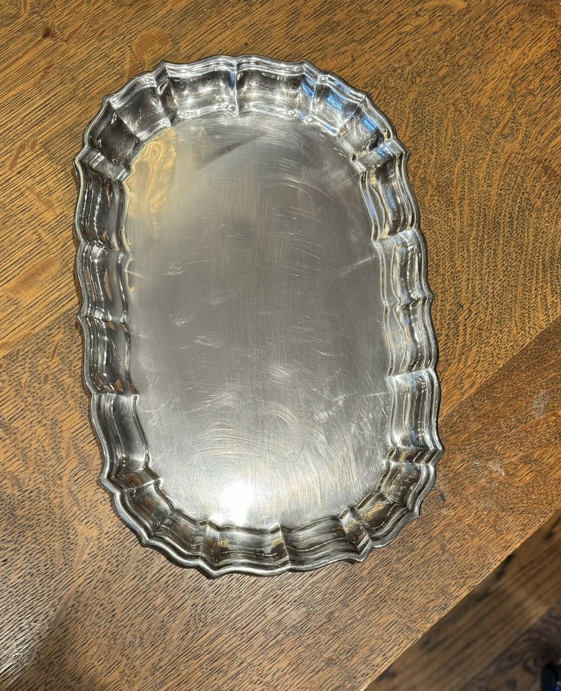 Vintage Reed & Barton Sterling Silver Tray 12