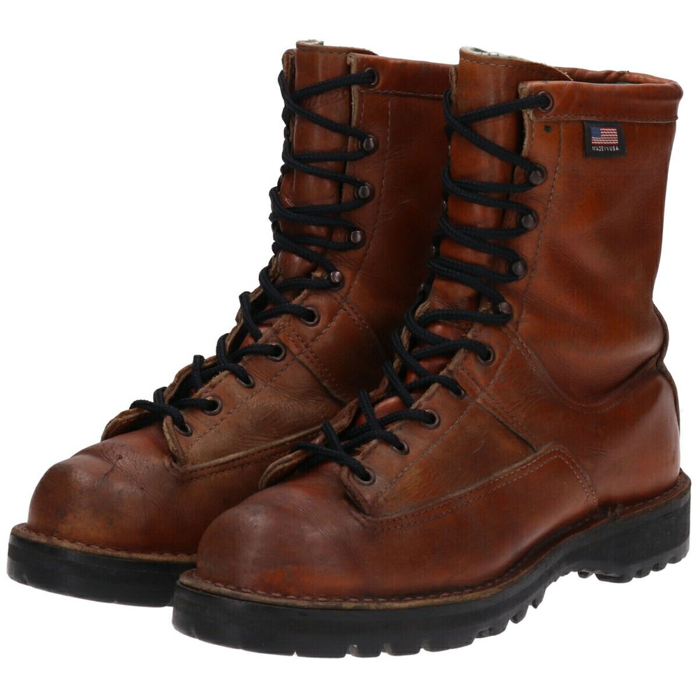 DANNER 20001X GORE-TEX Work Boots Brown Men's Leather Lace Up Size: US8.5