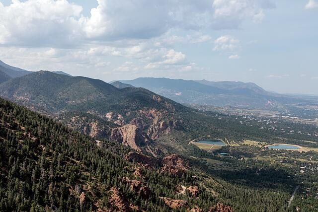 Colorado Springs Colorado 2015 Rocky Mountain Foothills Cheyenne Mountain View