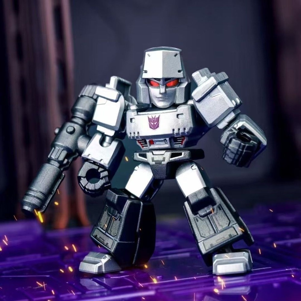 Blokees Transformers Defender Ver. 1st Megatron Electroplated Model Kit Figure